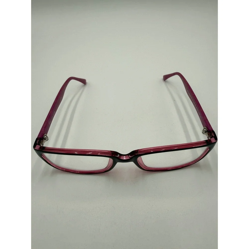 Envy Eyeglasses Women 53-17-140 Black Purple Excellent EE-SARA Rectangular Frame